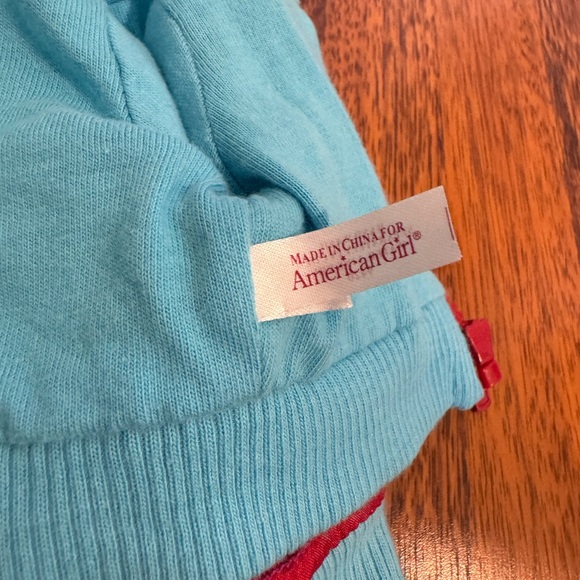 American Girl Doll Ready For Fun Meet Red Hoodie Jacket Toy Doll Top - Picture 5 of 6